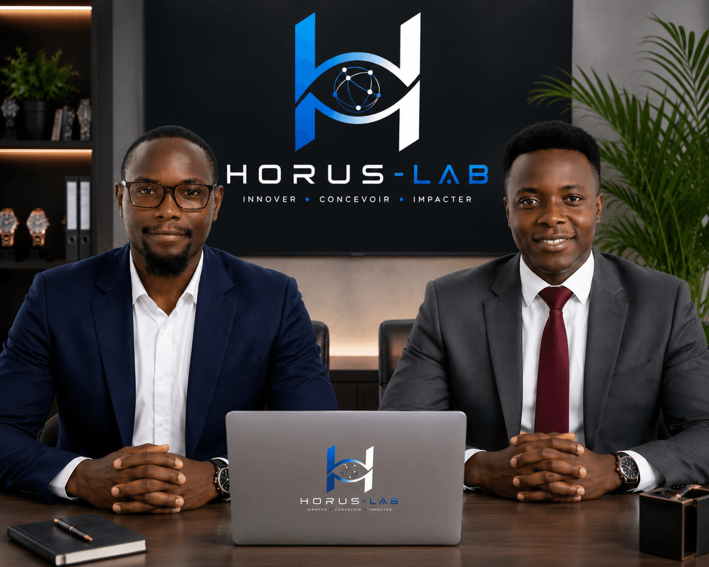 Les co-fondateurs de Horus-Lab